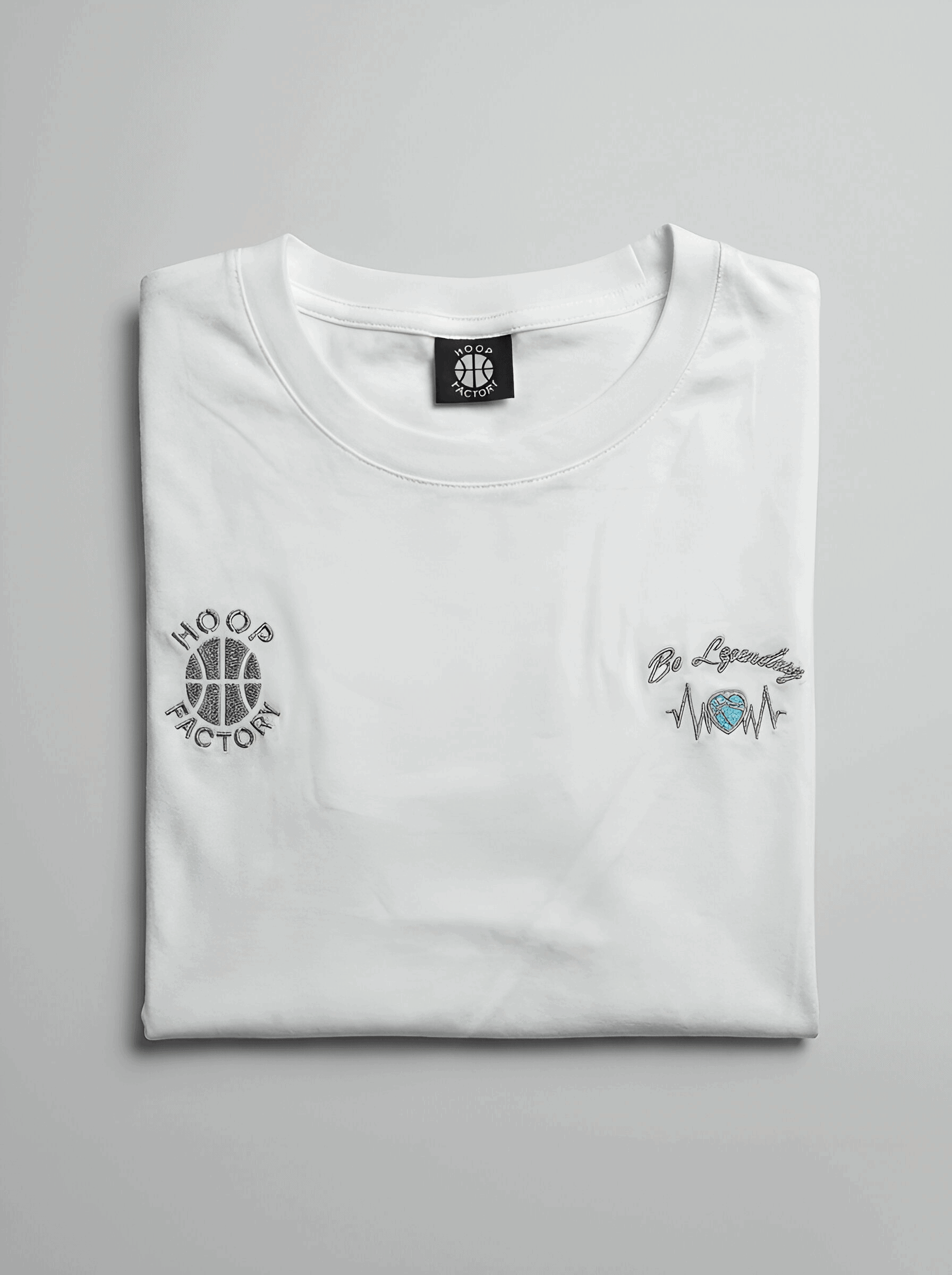 Be Legendary Shirt Weiß